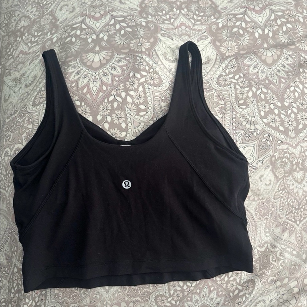 lululemon athletica Black Tank Top